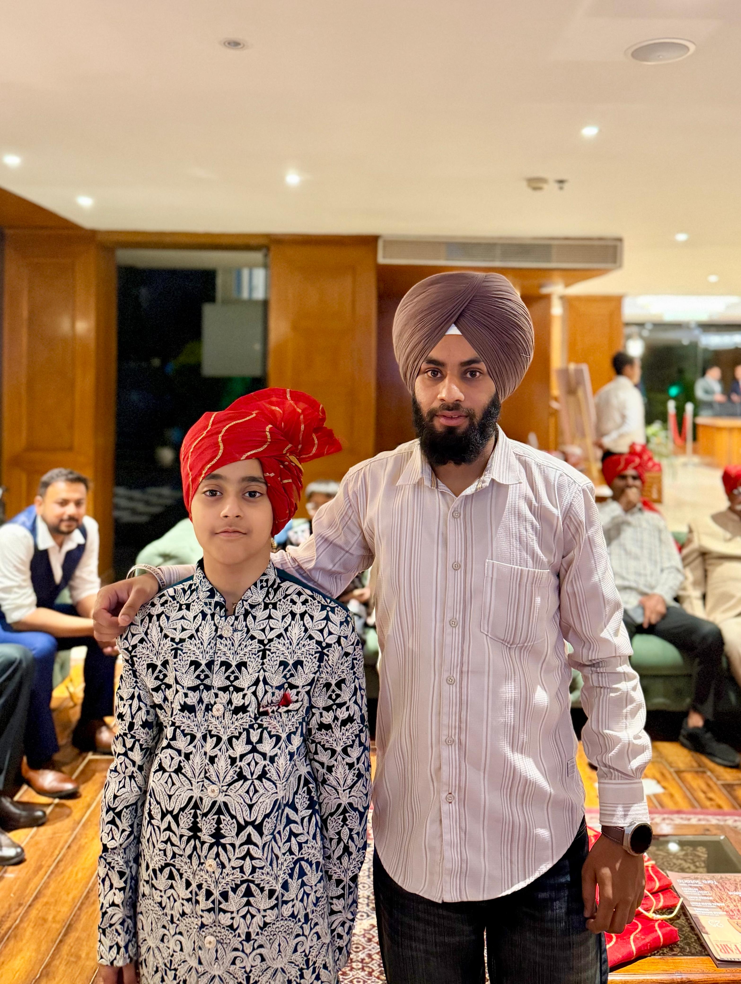 Turban tying for special events and religious ceremonies near Kharar Mohali